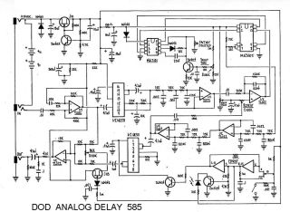 Dod-585 ;delay analog.Effects preview